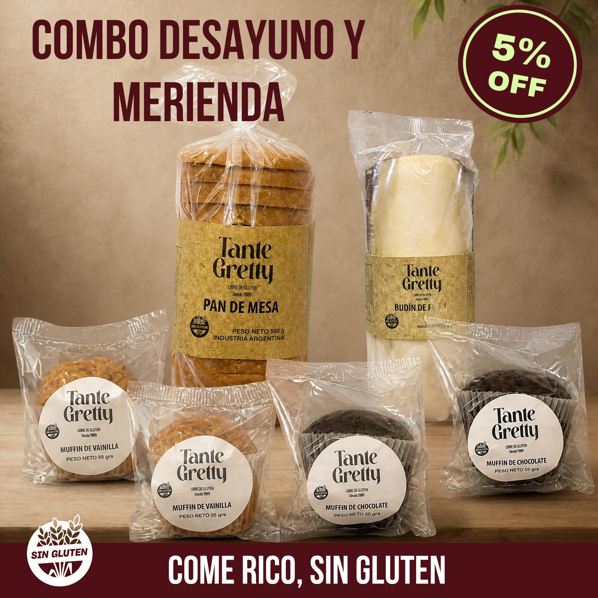 COMBO DESAYUNO Y MERIENDA